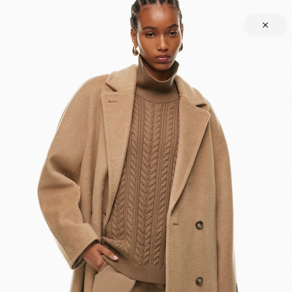 Aritzia: The Slouch™ Coat – (Re)Camel Wool/L, Tall/Cocoa sand